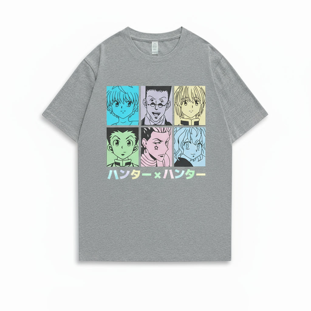 Hunter x Hunter Character Grid T-Shirt