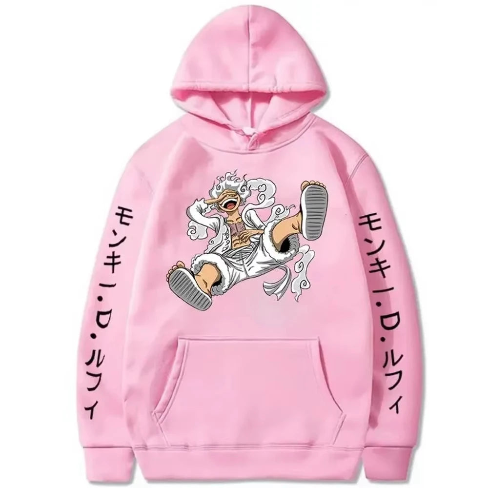 Luffy In Gear 5 Hoodie