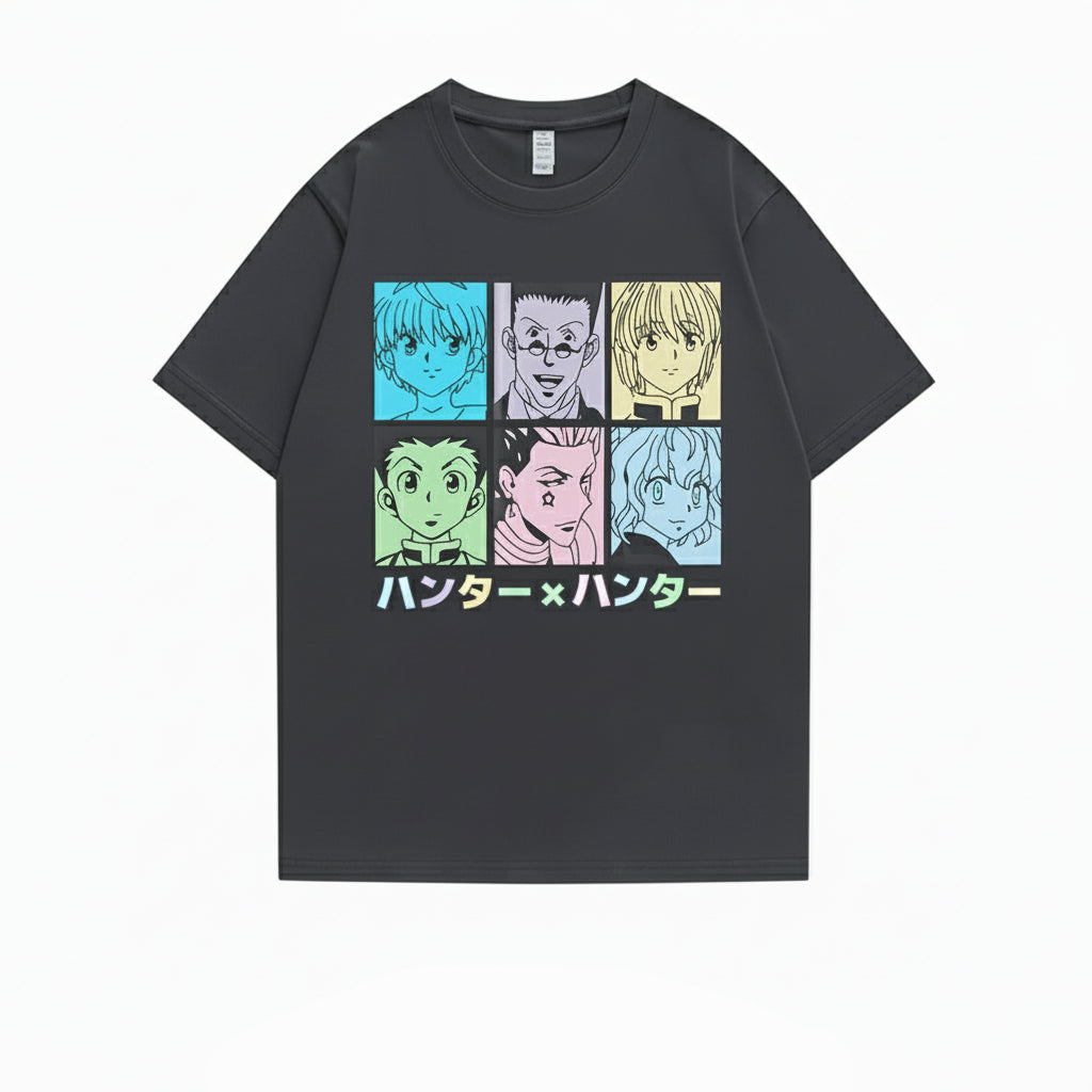 Hunter x Hunter Character Grid T-Shirt