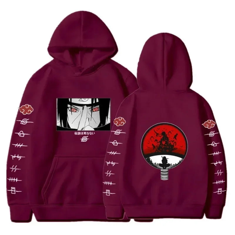 Itachi Uchiha Sharingan Hoodie