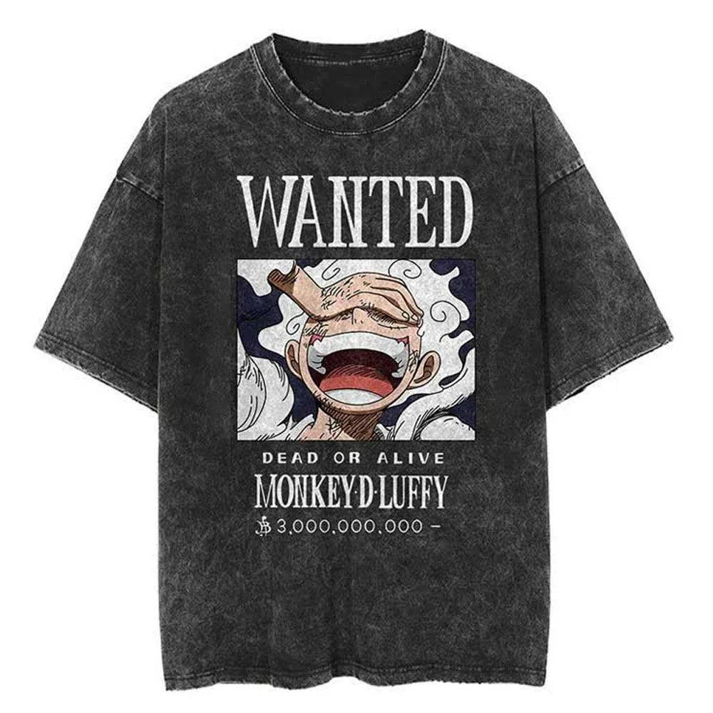 Monkey D. Luffy Wanted Vintage T-Shirt