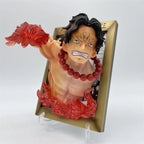 Portgas D. Ace Fire Fist Wanted Poster Figure