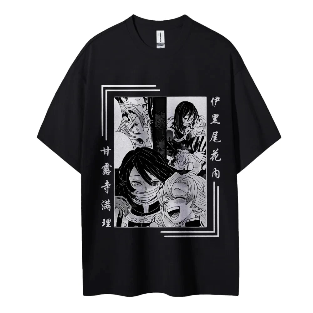 Kanroji & Iguro Panel T-Shirt