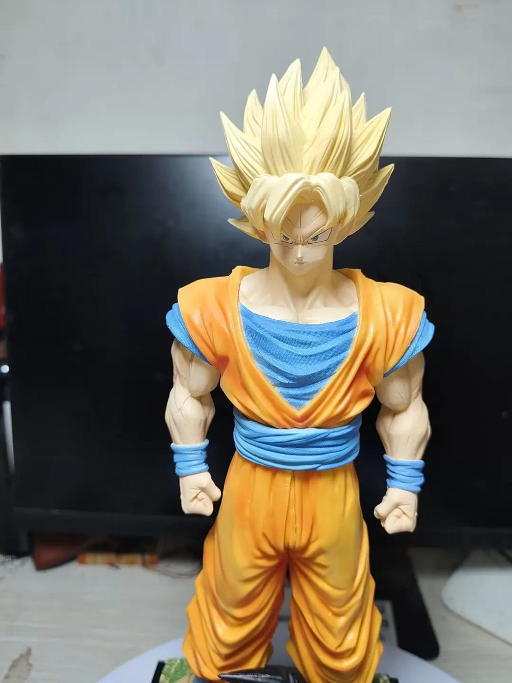 32cm Dragon Ball Goku Action Figure Dragon Ball Z Warrior Goku Action Figure Model Pvc Statue Doll Model Collection Toys Gift