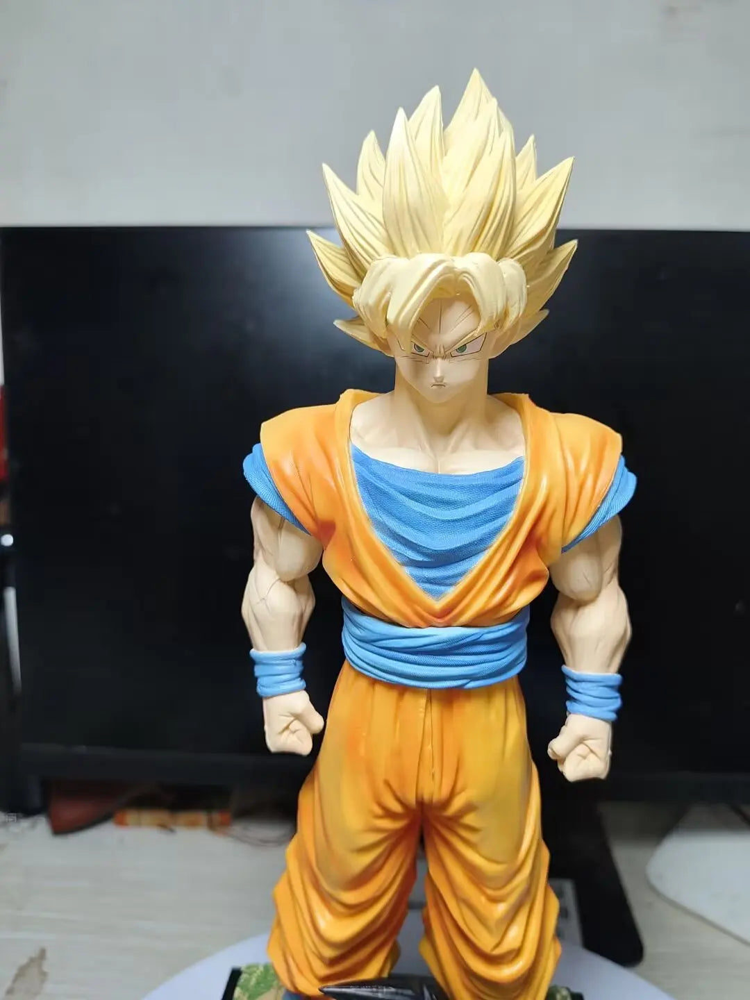 32cm Dragon Ball Goku Action Figure Dragon Ball Z Warrior Goku Action Figure Model Pvc Statue Doll Model Collection Toys Gift