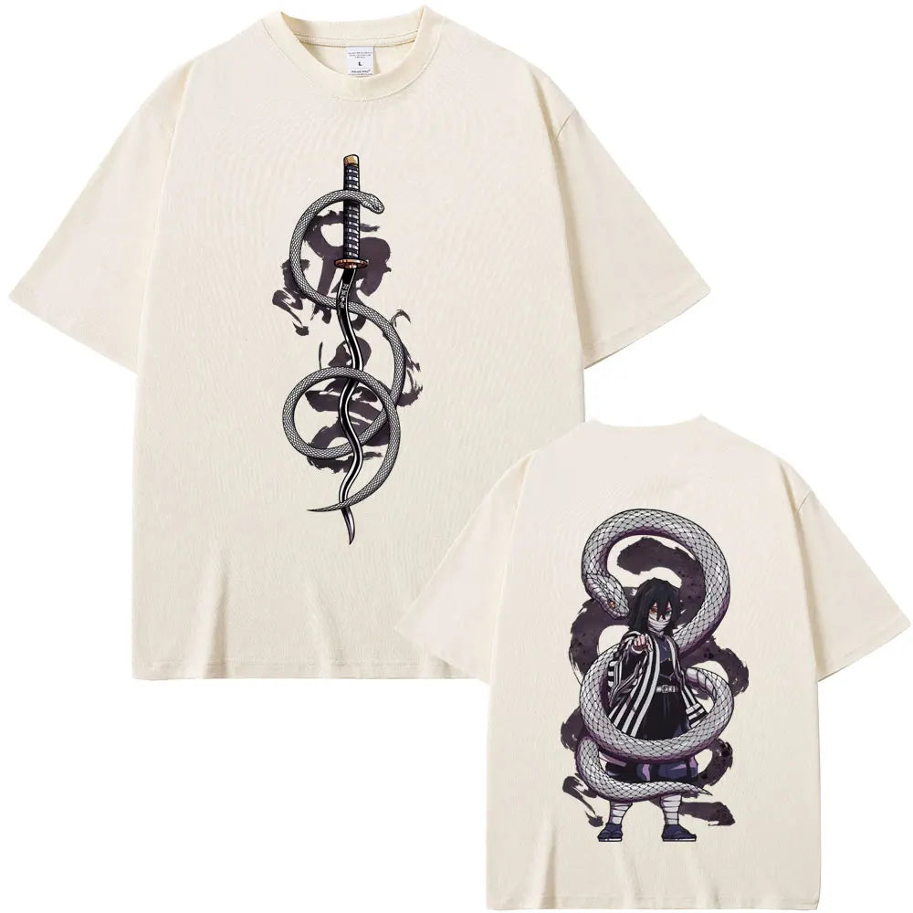 Obanai Iguro Serpent & Nichirin T-Shirt