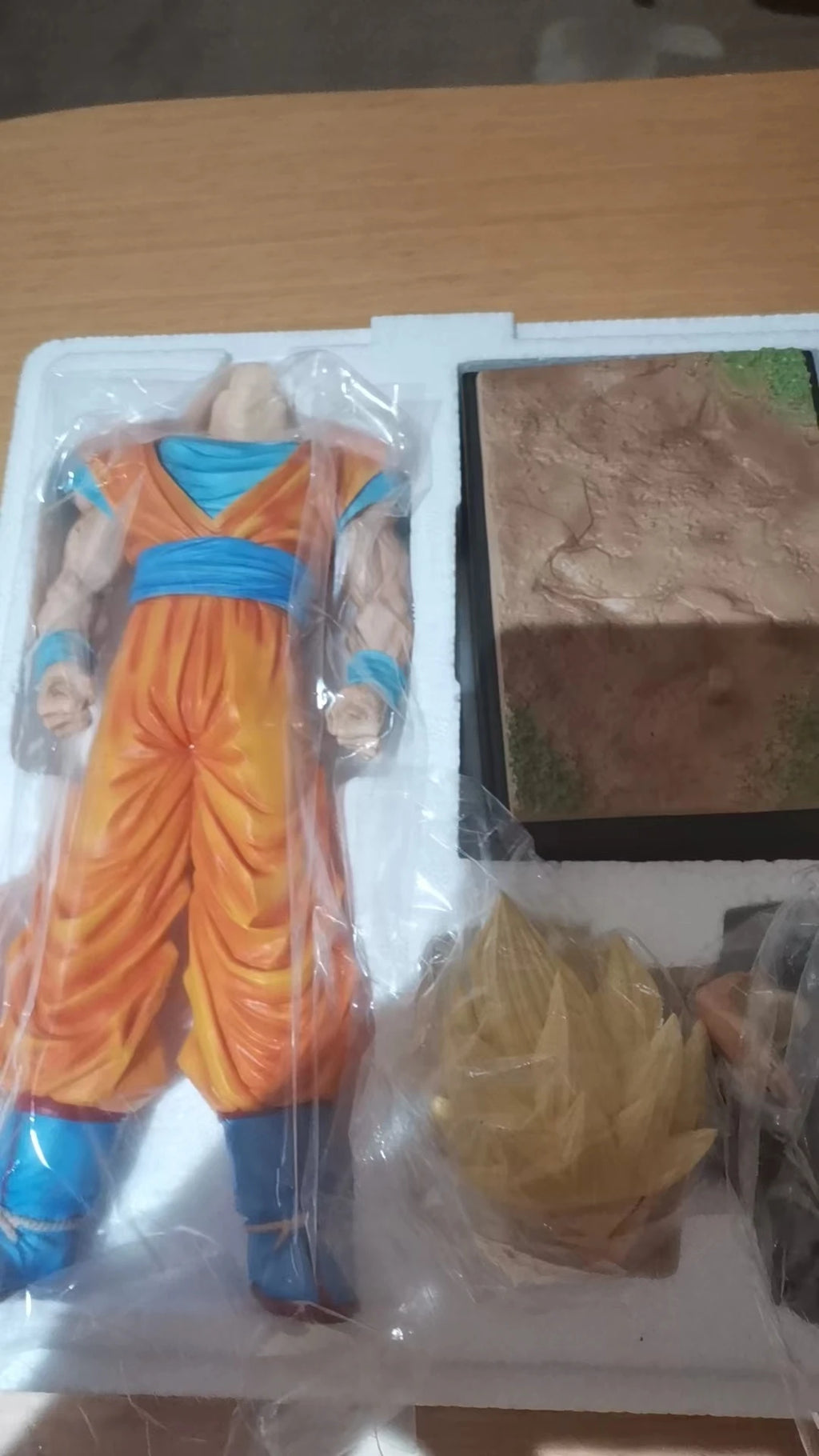 32cm Dragon Ball Goku Action Figure Dragon Ball Z Warrior Goku Action Figure Model Pvc Statue Doll Model Collection Toys Gift