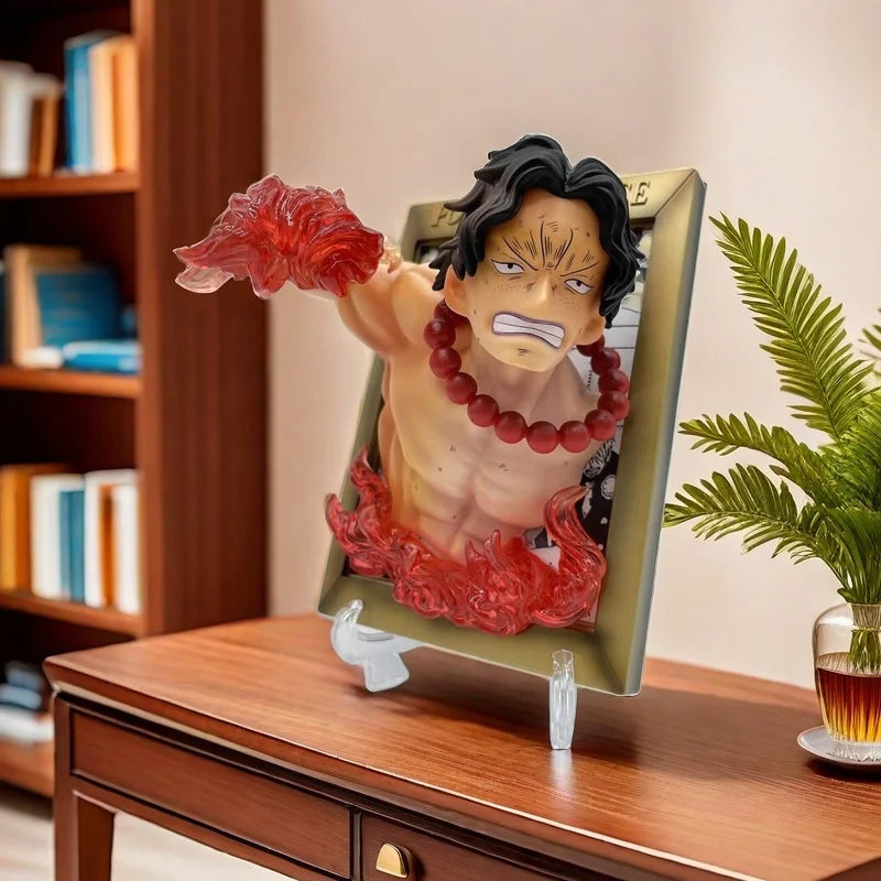 Portgas D. Ace Fire Fist Wanted Poster Figure
