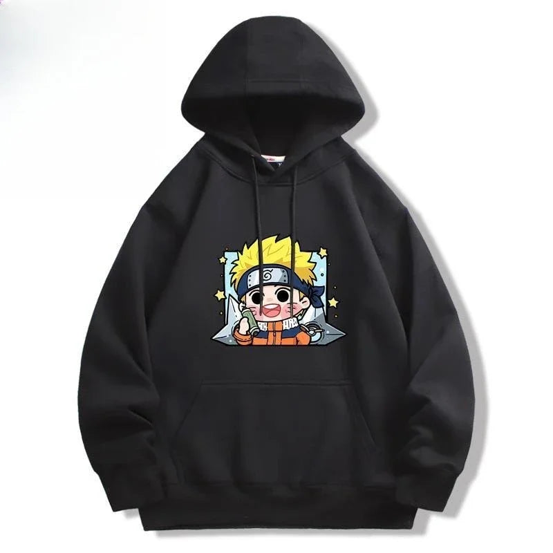 Chibi Naruto Uzumaki Graphic Hoodie
