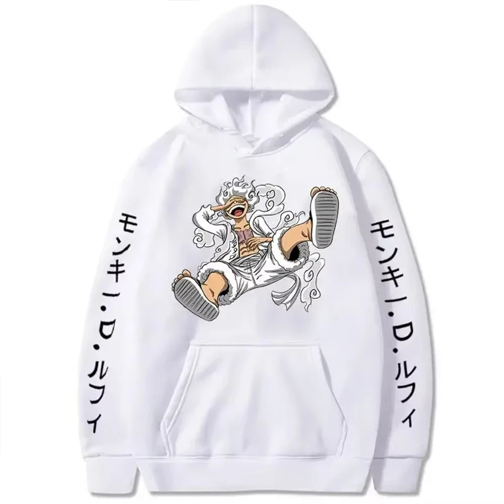Luffy In Gear 5 Hoodie