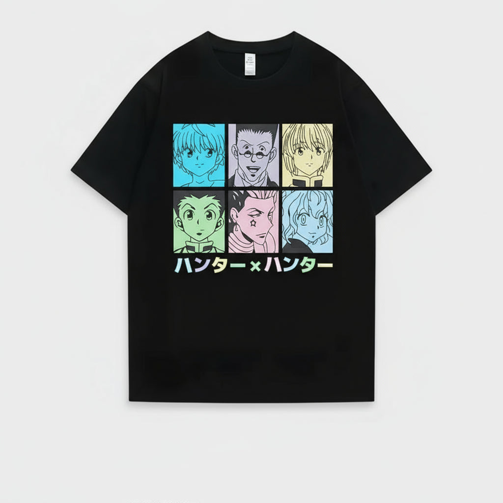 Hunter x Hunter Character Grid T-Shirt