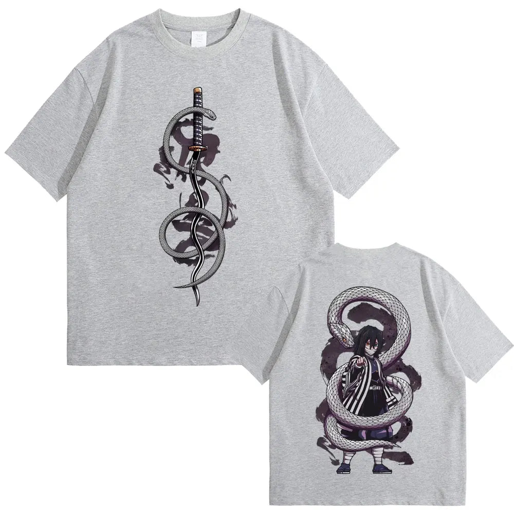 Obanai Iguro Serpent & Nichirin T-Shirt